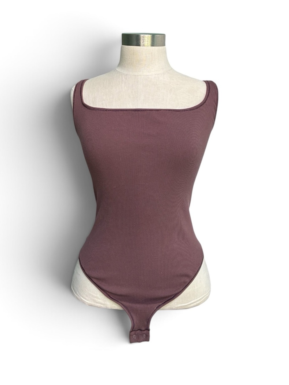 SKIMS Square Neck Ribbed Bodysuit